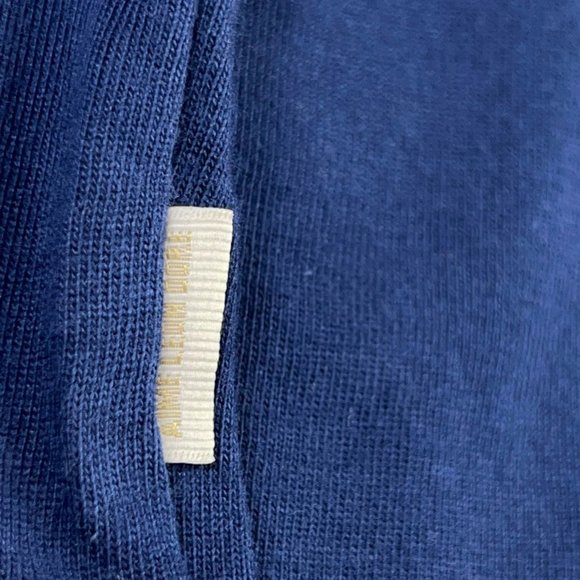 Aime Leon Dore Mens Jersey Colourblock Tee T-Shirt Blue Red Logo S New - Picture 7 of 12